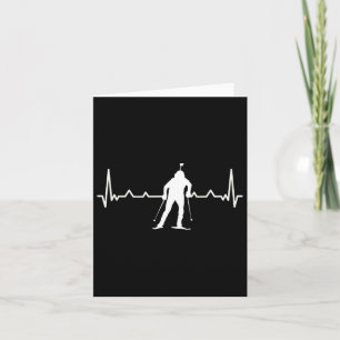Biathlon Heartbeat Langlauf Wintersport Karte