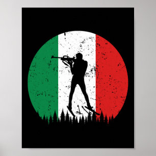 Biathlon Italien Weltmeisterschaft Winter Sport La Poster
