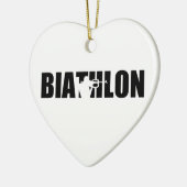 Biathlon Keramikornament (Links)