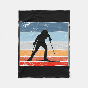 Biathlon Langlauf-Design für Biathlon Fleecedecke