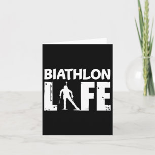 Biathlon Leben für Biathleten Skifahren Karte