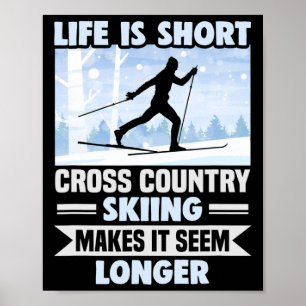 Biathlon Life ist Kurzer Langläufer 1 Poster