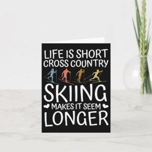 Biathlon Life ist Kurzer Langläufer Karte