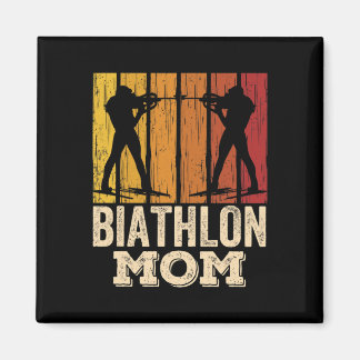 Biathlon Mama Biathlons Biathlete Sportaktiva Mama Magnet