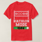 Biathlon Mode on T-Shirt (Design vorne)