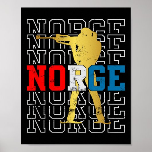 Biathlon Norge Original Poster (Vorne)