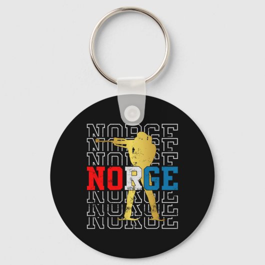 Biathlon Norge Original Schlüsselanhänger (Vorderseite)