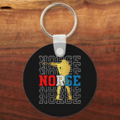 Biathlon Norge Original Schlüsselanhänger (Vorderseite)
