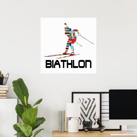 Biathlon Poster (Heimbüro)