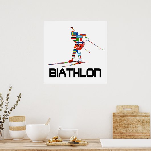 Biathlon Poster (Küche)