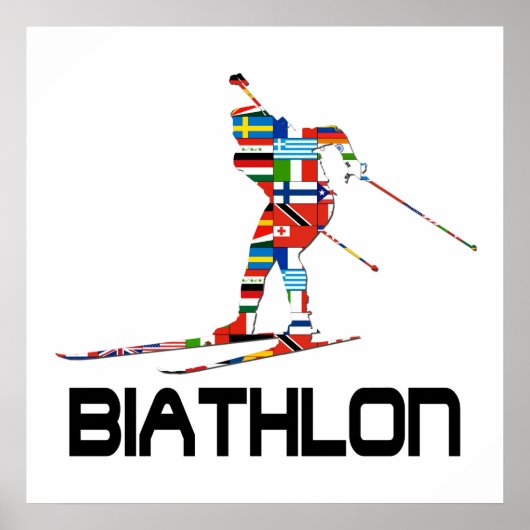 Biathlon Poster (Vorne)