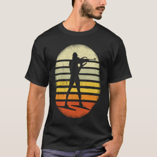 Biathlon Retro Wintersport Biathlete Skiberg T-Shirt