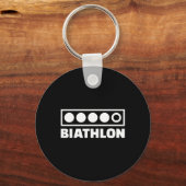 Biathlon Schlüsselanhänger (Vorderseite)