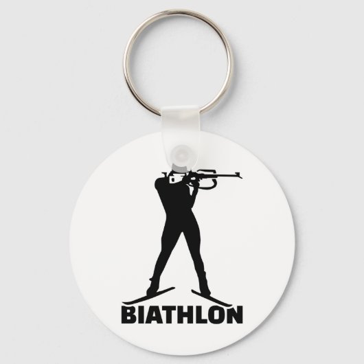 Biathlon Schlüsselanhänger (Vorderseite)