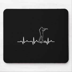 Biathlon Shooting Stand Winter Sport Ziel Biath Mousepad