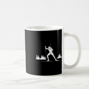 Biathlon Ski Wintersport Langlaufski Kaffeetasse