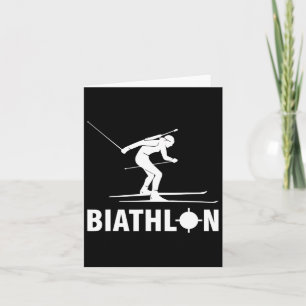 Biathlon Ski Wintersport Langlaufski Karte