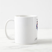 Biathlon Skier Wintersportsportler in Aktion Kaffeetasse (Links)