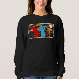 Biathlon Sport Winter Athlet Schnee Skifahrer Biat Sweatshirt