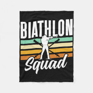 Biathlon Squad Biathlete Biathlon Fleecedecke