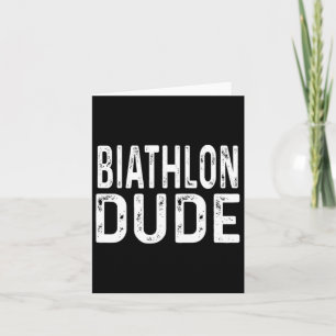 Biathlon-Typ Distressed Sprint Verfolgung Relay Tr Karte