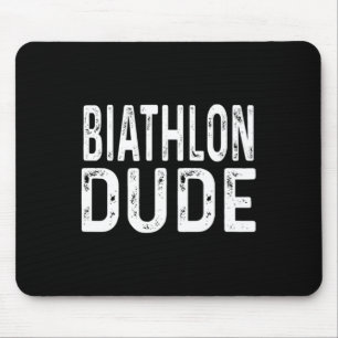 Biathlon Typ Distressive Sprint Pursuit Relay Trac Mousepad