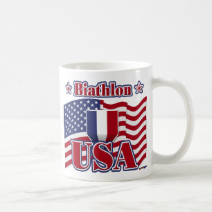 Biathlon USA Kaffeetasse