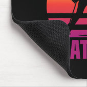 Biathlon Vintag Wintersport Mousepad (Ecke)