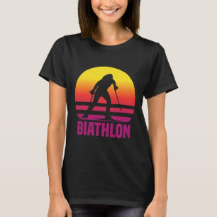 Biathlon Vintag Wintersport T-Shirt