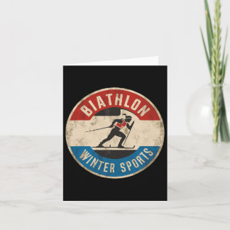 Biathlon Winter Skifahren Rafelschießen Biath Karte