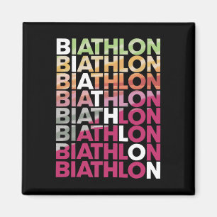 Biathlon Winter Skifahren Rafelschießen Biath Magnet