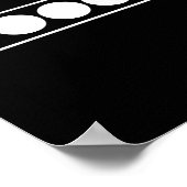 Biathlon Winter Skifahren Rafelschießen Biath Poster (Ecke)