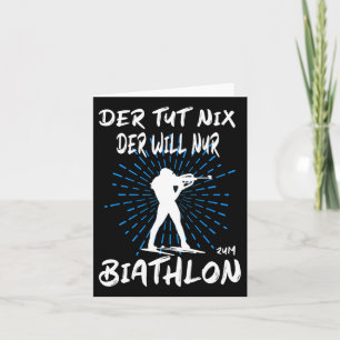 Biathlon Winter Sport Biathlet Lugano Gestern und Karte