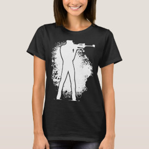 Biathlon Wintersport Snow Biathlete Cross Countdow T-Shirt