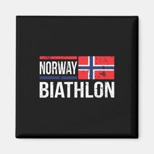 Biathlon-Ziel-Ski-Wettbewerb Magnet