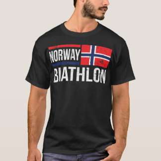 Biathlon-Ziel-Ski-Wettbewerb T-Shirt