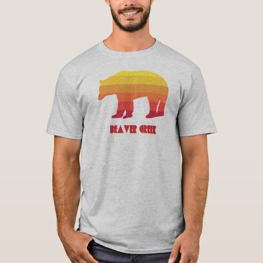 Biaver Creek Colorado Regenbogenbär T-Shirt (Vorderseite)