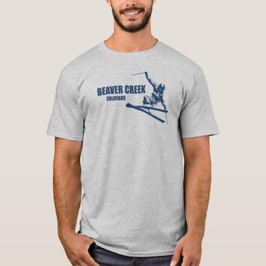 Biaver Creek Colorado Skier T-Shirt (Vorderseite)