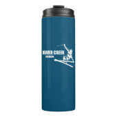 Biaver Creek Colorado Skier Thermosbecher (Vorderseite)