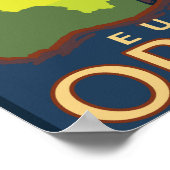 Biaver Family - Eugene, Oregon Poster (Ecke)