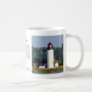Biaver Island Harbour Lighthouse Tasse
