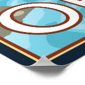 Biaver & River - Bend, Oregon Poster (Ecke)