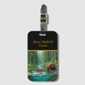 Biavers Branch Dam Gepäckanhänger (Vorderseite Vertikal)