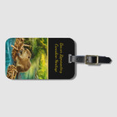 Biavers Branch Dam Gepäckanhänger (Vorderseite (Horizontal))