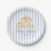 Bibbidi Bobbidi Boo Two - Second Princess Birthday Pappteller (Vorderseite)