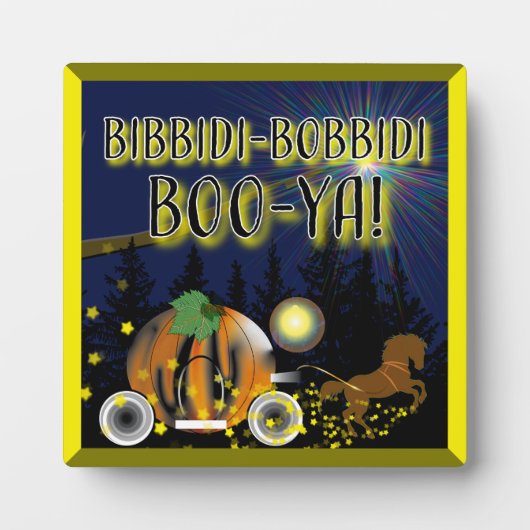 Bibbidi-bobbidi-Boo-Ya! Fotoplatte (Vorderseite)