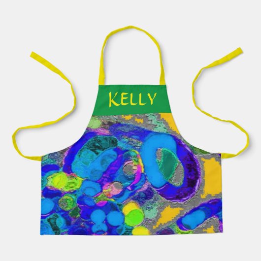 "Bibbledy, Bobbledy, Boo" Kinder Umlaufdruck Schürze (Vorderseite)