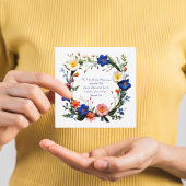 Bibe Verse Card individuell anpassbar Feiertagskarte