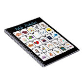 Bibel Alphabetdecke Notizblock (Rechte Seite)