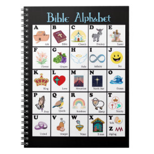 Bibel Alphabetdecke Notizblock